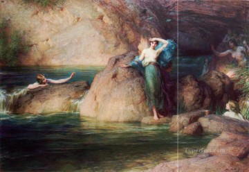 ハルシオン・ハーバート・ジェームス・ドレイパーのヌード Oil Paintings